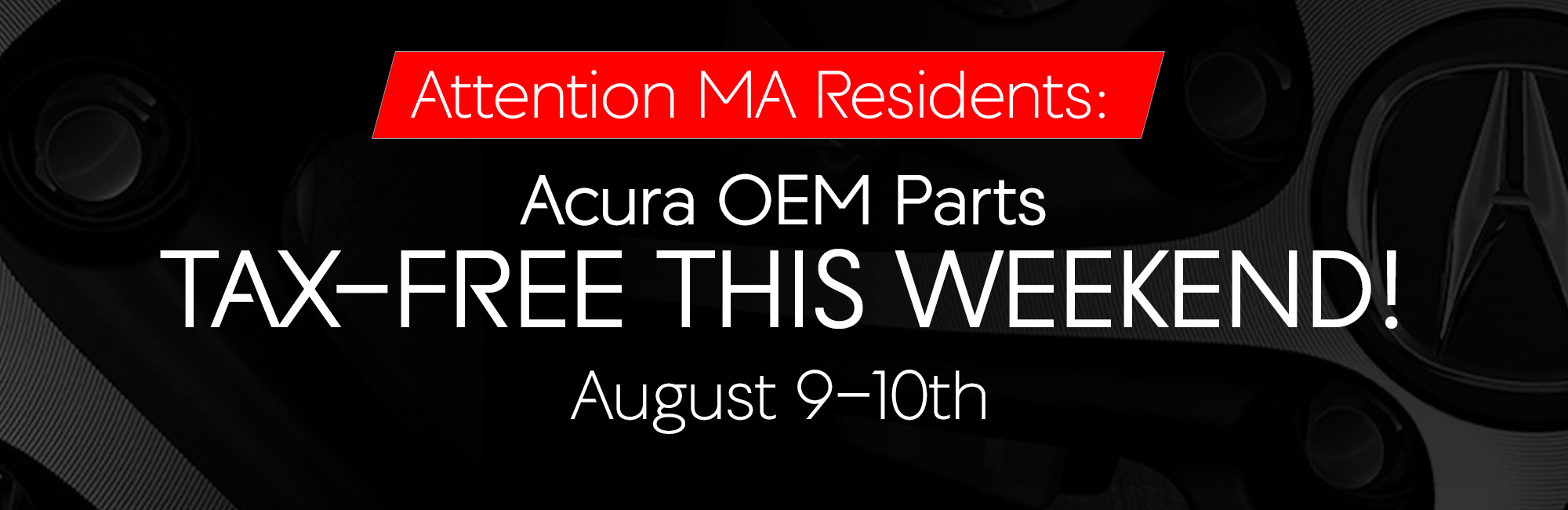 Massachusetts Tax-Free Weekend 2025