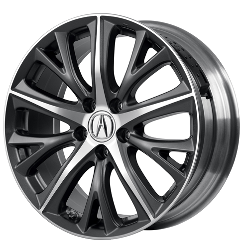  Acura 18" Black Alloy Wheel (ILX) 08W18-TX6-200C
