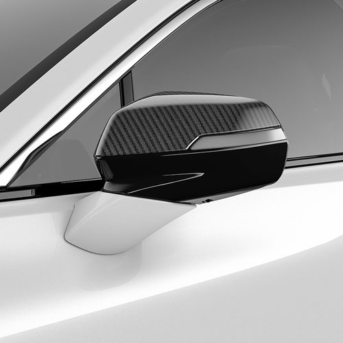 Acura Carbon Fiber Door Mirror Cover (ZDX) 08R06-PS3-200